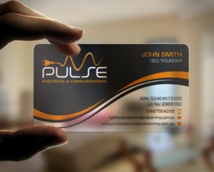 Business Card Design by chandrayaan.creative for Pulse Electrical and Communications | Design: #11248128