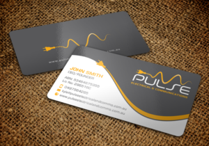 Business Card Design by chandrayaan.creative for Pulse Electrical and Communications | Design: #11248131