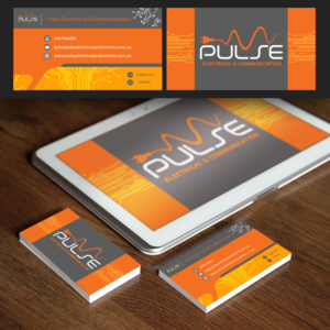 Diseño de Tarjeta de Presentación por Masha para Pulse Electrical and Communications | Diseño #11245889