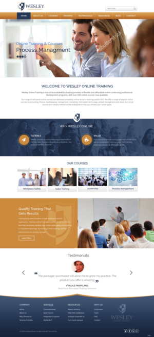 Web Design by pb for Wesley Health Management | Design: #11255172