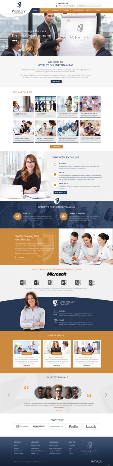 Web Design par pb pour Wesley Health Management | Design #11393971