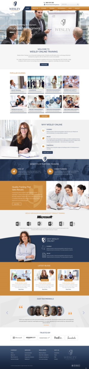 Web Design by pb for Wesley Health Management | Design: #11393971