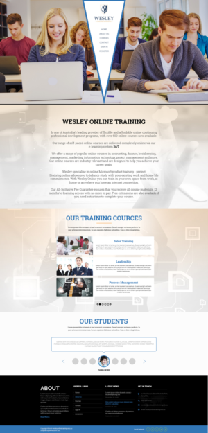 Web Design by Impressive Sol for Wesley Health Management | Design #11290276