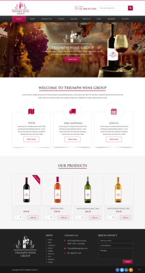 Diseño Web por pb para Global Capital Advisors LLC | Diseño: #11255153