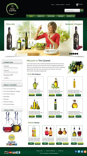 Web Design by pb for this project | Design: #508815