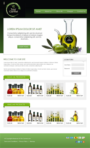 Web Design by pb for this project | Design: #508857