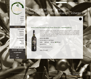 Web Design by Ilona Maslioukovskagia for this project | Design: #503039