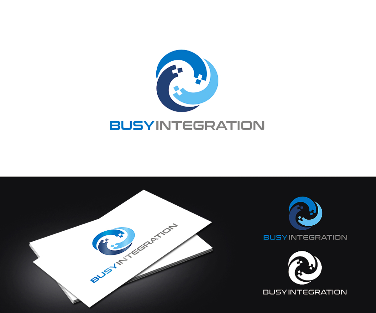 Diseño de Logo por Vishak vasu para Busy Integration | Diseño #11346520