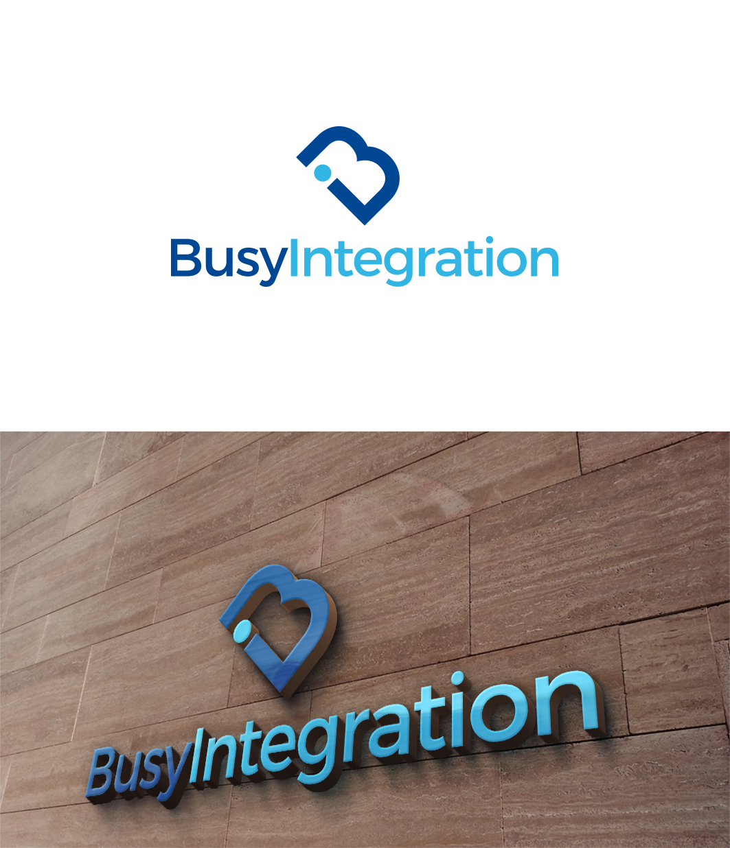 Diseño de Logo por trufya para Busy Integration | Diseño #11347651