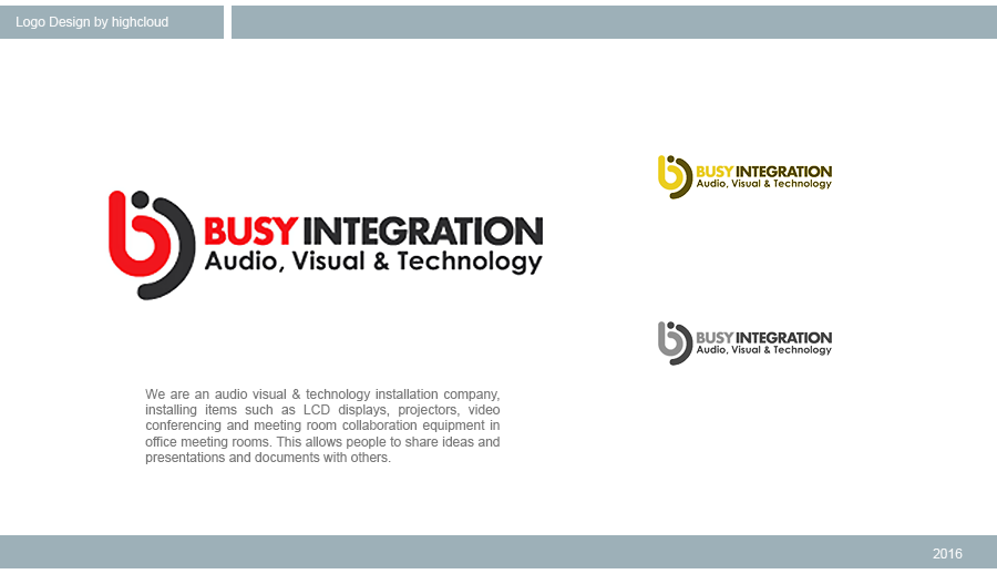 Logo Design by highcloud for Busy Integration | Design #11321528