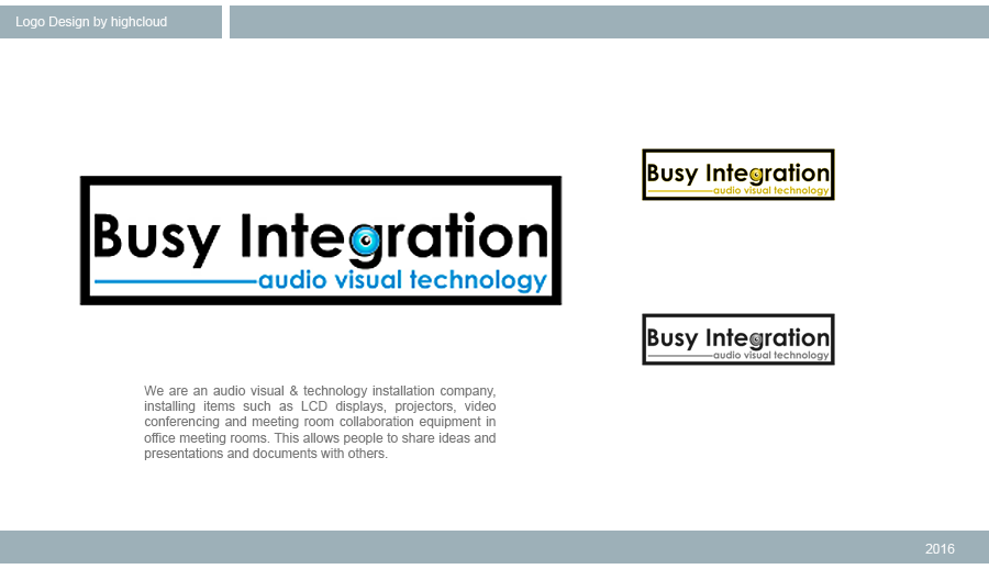Logo Design by highcloud for Busy Integration | Design #11321529