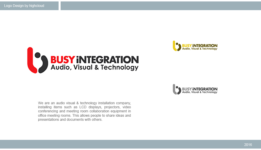 Logo Design by highcloud for Busy Integration | Design #11321533