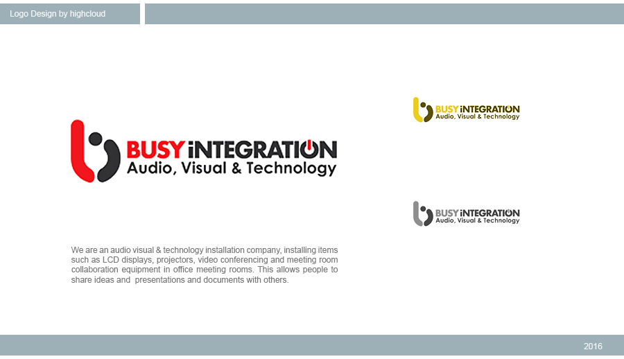 Logo Design by highcloud for Busy Integration | Design #11321536