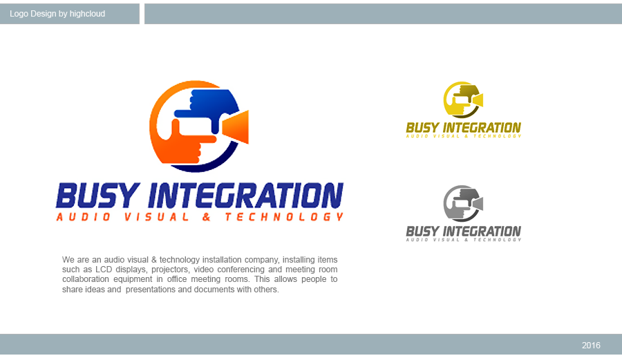 Logo Design by highcloud for Busy Integration | Design #11327560