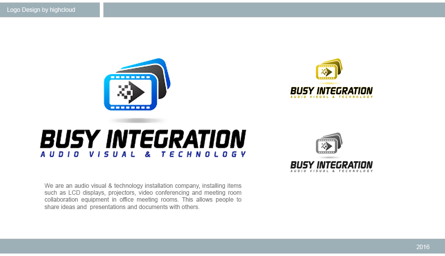 Logo Design by highcloud for Busy Integration | Design #11327561
