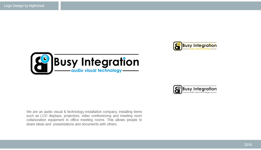 Logo Design by highcloud for Busy Integration | Design #11327567