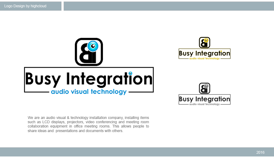 Logo Design by highcloud for Busy Integration | Design #11327569