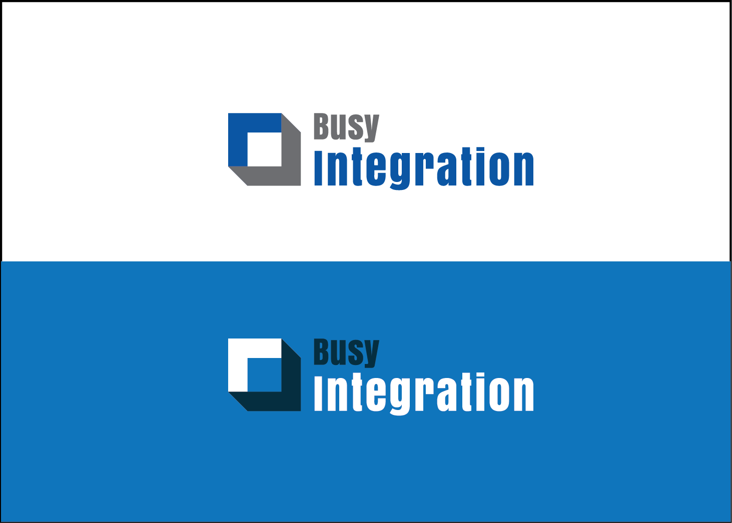 Diseño de Logo por Boink para Busy Integration | Diseño #11328221
