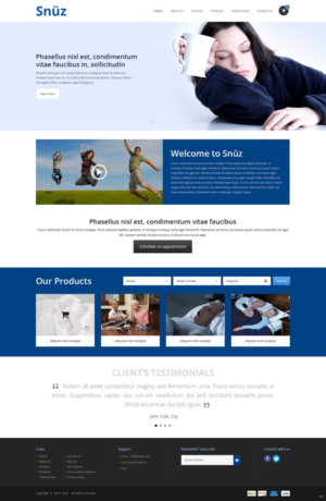 Web Design by pb for Snüz  | Design: #11269250