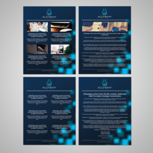 Brochure Design by Victor_pro for Alchemy Technology Group | Design #11300424