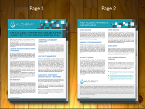 Brochure Design by innovative earth for Alchemy Technology Group | Design: #11287984