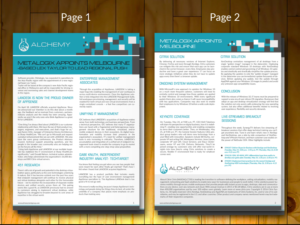 Brochure Design by innovative earth for Alchemy Technology Group | Design: #11314687