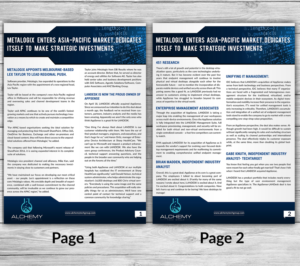 Company Brochure / Data Sheet Template Design | Brochure Design by SAI DESIGNS