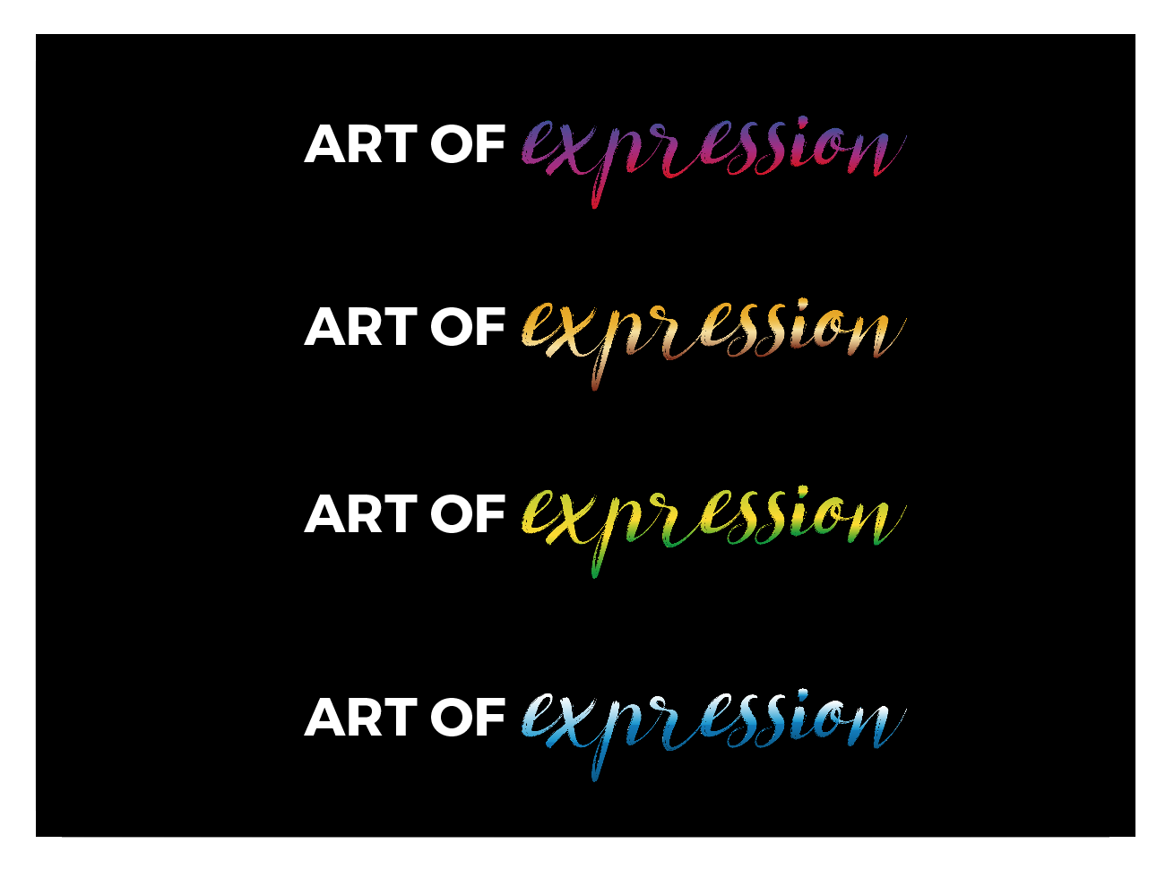 Logo Design by wonderland for Art of Expression | Design #11280510