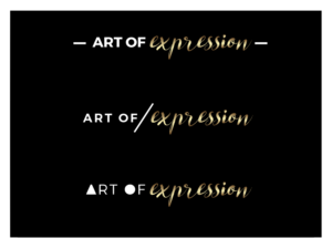 Logo Design by wonderland for Art of Expression | Design: #11280962