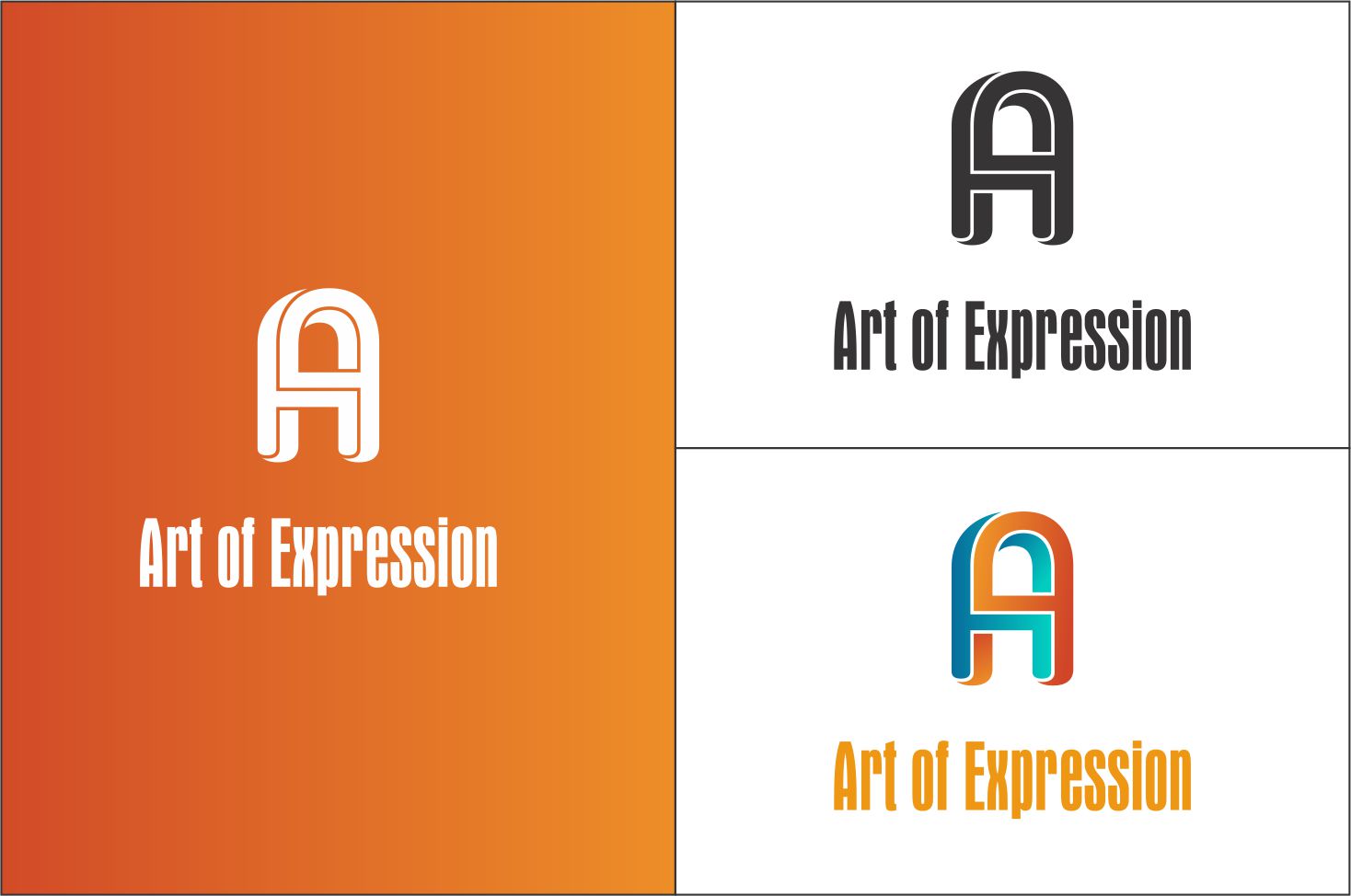 Logo Design by DG for Art of Expression | Design #11301651