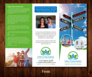 Flyer-Design von Designers Hub für Life coaching and meditation centre of excellence | Design: #11270055