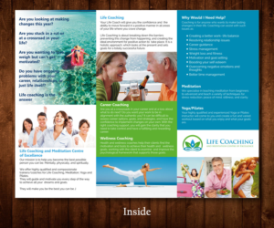 Diseño de Flyer por Designers Hub para Life coaching and meditation centre of excellence | Diseño: #11270073