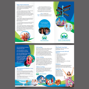 Flyer Design by PixelDesign for Life coaching and meditation centre of excellence | Design: #11347600