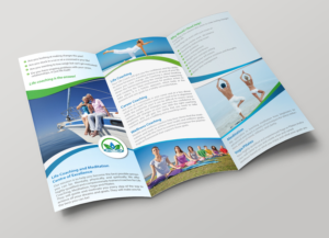Diseño de Flyer por alex989 para Life coaching and meditation centre of excellence | Diseño: #11286614