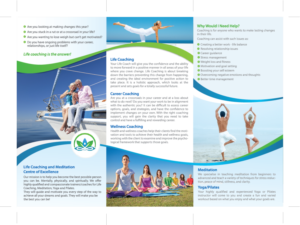Flyer-Design von alex989 für Life coaching and meditation centre of excellence | Design: #11350290