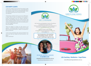 Life Coaching business needs a new flyer | Design de Flyer par alex989