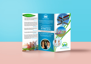Diseño de Flyer por debdesign para Life coaching and meditation centre of excellence | Diseño: #11274825