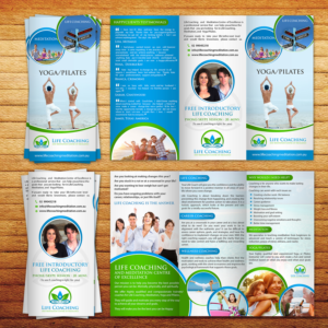 Diseño de Flyer por aspiremedia para Life coaching and meditation centre of excellence | Diseño: #11275336
