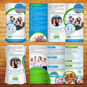 Diseño de Flyer por aspiremedia para Life coaching and meditation centre of excellence | Diseño: #11296934
