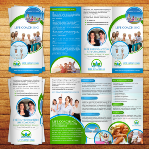 Diseño de Flyer por aspiremedia para Life coaching and meditation centre of excellence | Diseño: #11296935