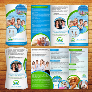 Diseño de Flyer por aspiremedia para Life coaching and meditation centre of excellence | Diseño: #11321624