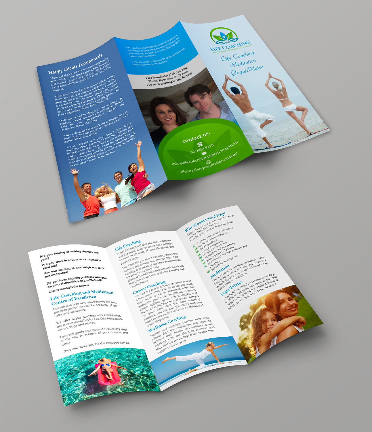 Diseño de Flyer por chandrayaan.creative para Life coaching and meditation centre of excellence | Diseño #11268502