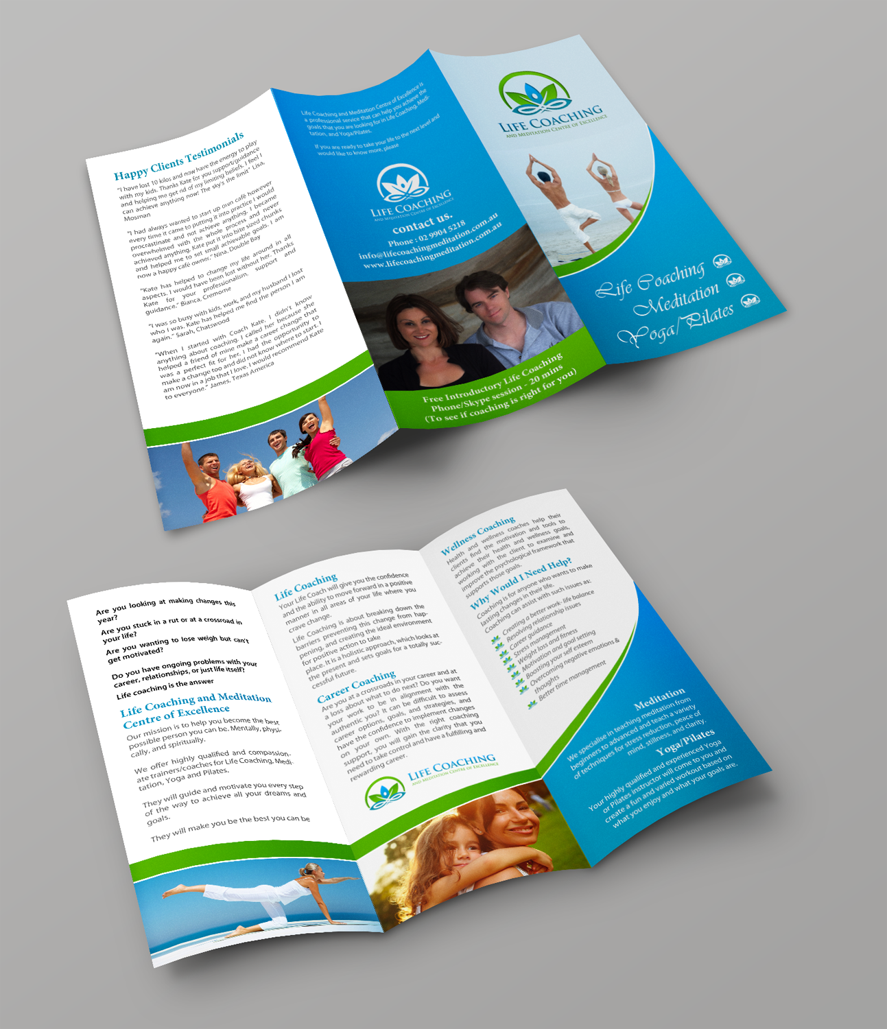 Flyer Design by chandrayaan.creative for Life coaching and meditation centre of excellence | Design #11268503