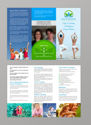 Diseño de Flyer por chandrayaan.creative para Life coaching and meditation centre of excellence | Diseño: #11277038