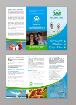Diseño de Flyer por chandrayaan.creative para Life coaching and meditation centre of excellence | Diseño: #11277040