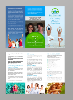 Diseño de Flyer por chandrayaan.creative para Life coaching and meditation centre of excellence | Diseño: #11277041