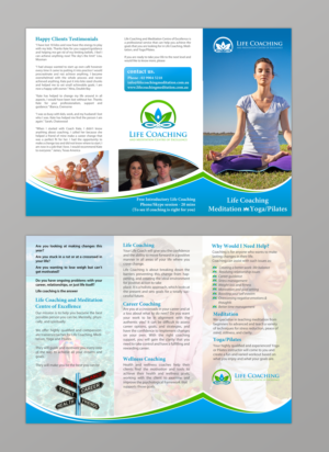 Diseño de Flyer por chandrayaan.creative para Life coaching and meditation centre of excellence | Diseño: #11277044