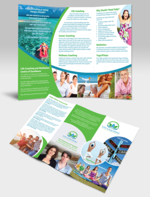 Design de Flyer par dindiagraphics pour Life coaching and meditation centre of excellence | Design #11325303