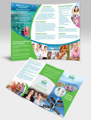 Diseño de Flyer por dindiagraphics para Life coaching and meditation centre of excellence | Diseño: #11340176