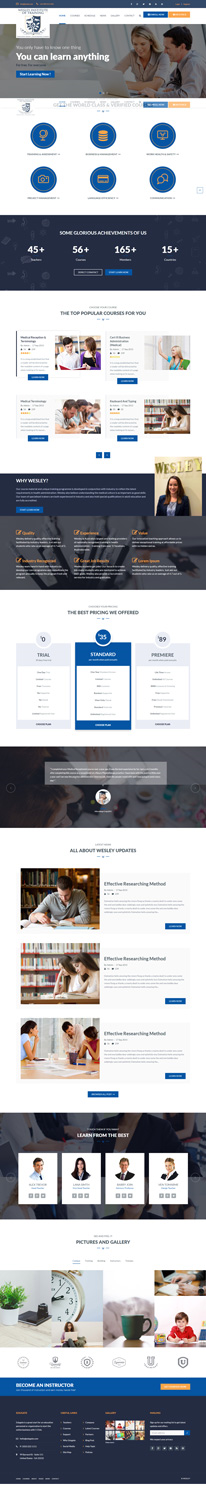 Web Design by Jahid BD for Wesley Health Management | Design #11334942